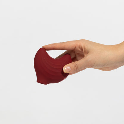 Moon 2-in-1-Stimulator HYYO - Bordeaux - Öko-Verpackung