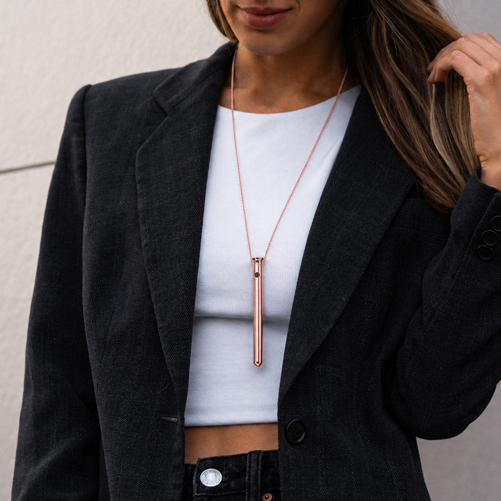 Vibrationshalsband Vesper 2 Roségold