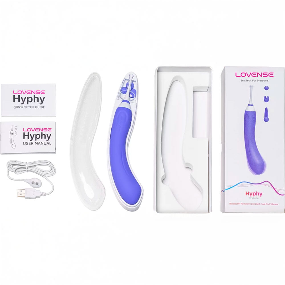 Lovense Hyphy (App-Controlled Dual-Ended Vibrator)
