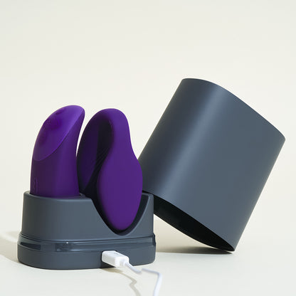 Connected stimulator Chorus for couple  - Purple