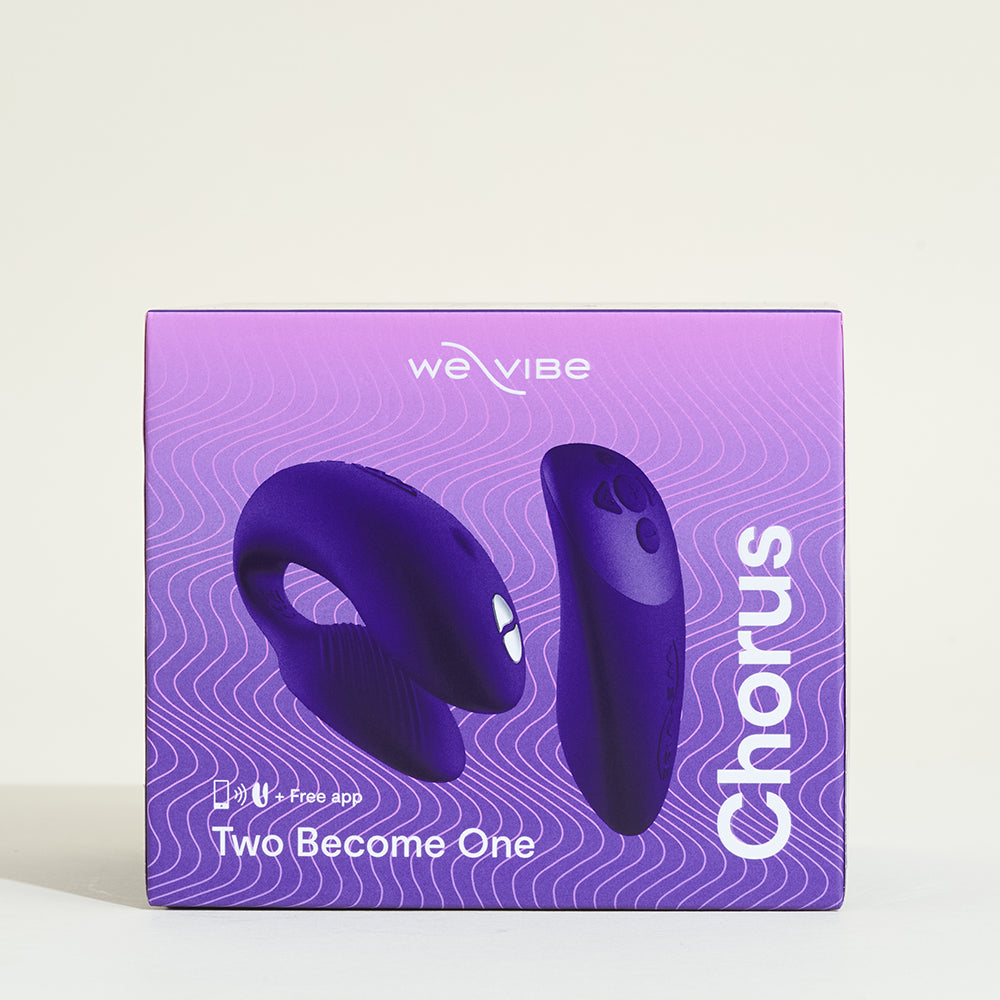 Connected stimulator Chorus for couple  - Purple