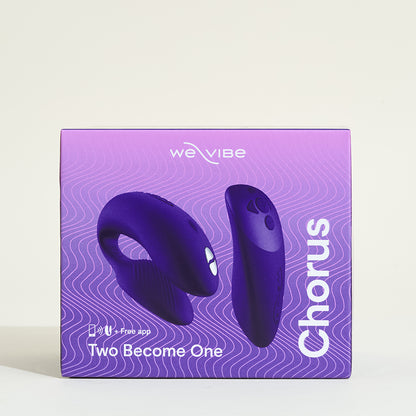 Connected stimulator Chorus for couple  - Purple