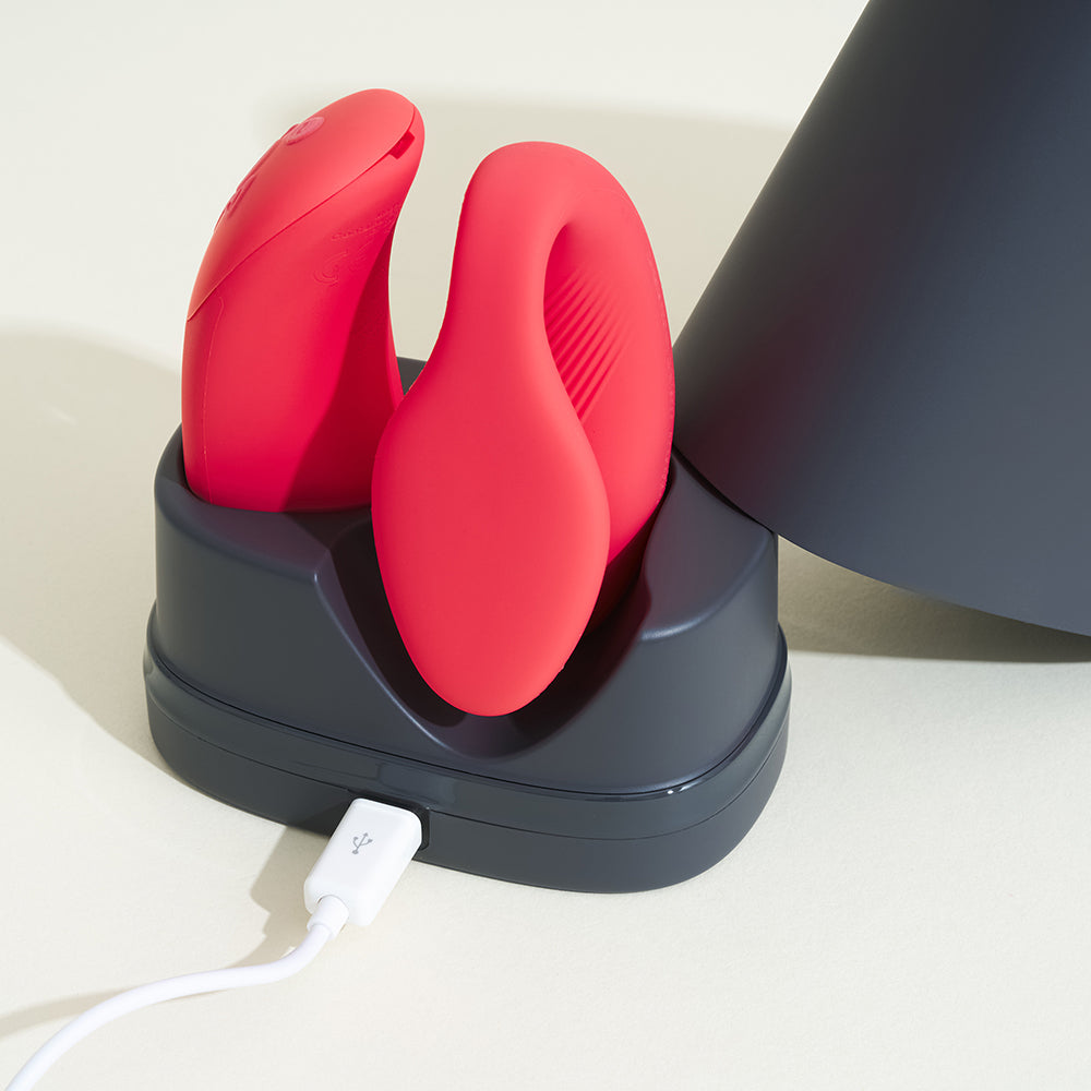 Connected stimulator Chorus for couple  - Coral