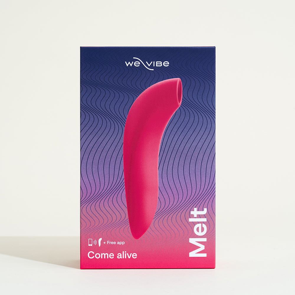 Melt connected clitoral stimulator - Coral
