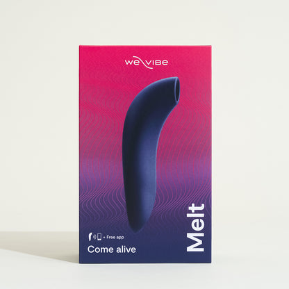 Melt connected clitoral stimulator - Blue