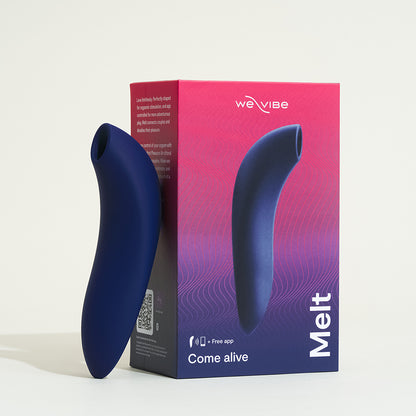 Melt connected clitoral stimulator - Blue