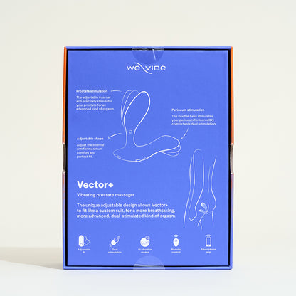 Connected prostatic stimulator Vector+ - Blue