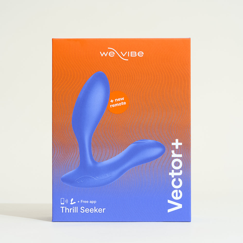 Connected prostatic stimulator Vector+ - Blue