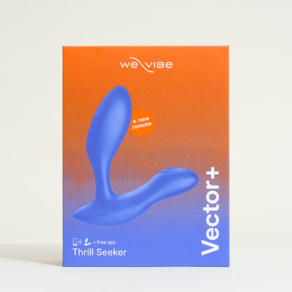 Connected prostatic stimulator Vector+ - Blue