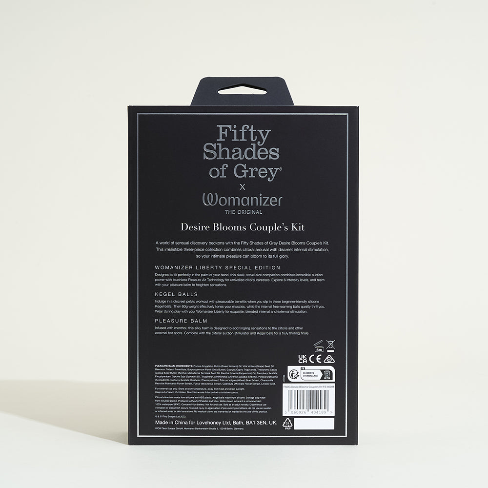 Desire Blooms - Box Womanizer 50 shades