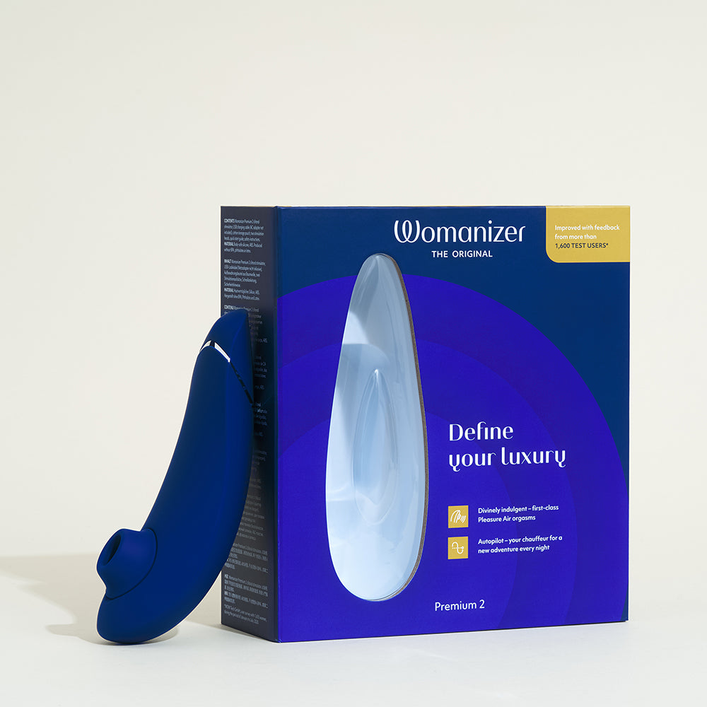 Offizielles Womanizer-Geschenkset des Films Pour le plaisir - Blau