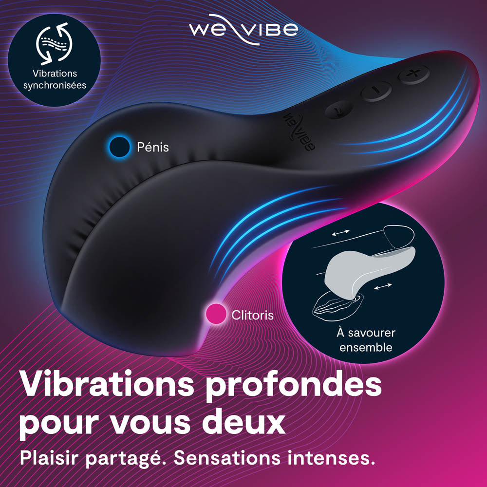 We-Vibe Shared Touch couples vibro - Black