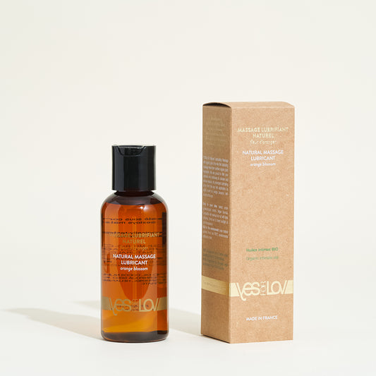 Orange flower natural lubricating massage Yesforlov