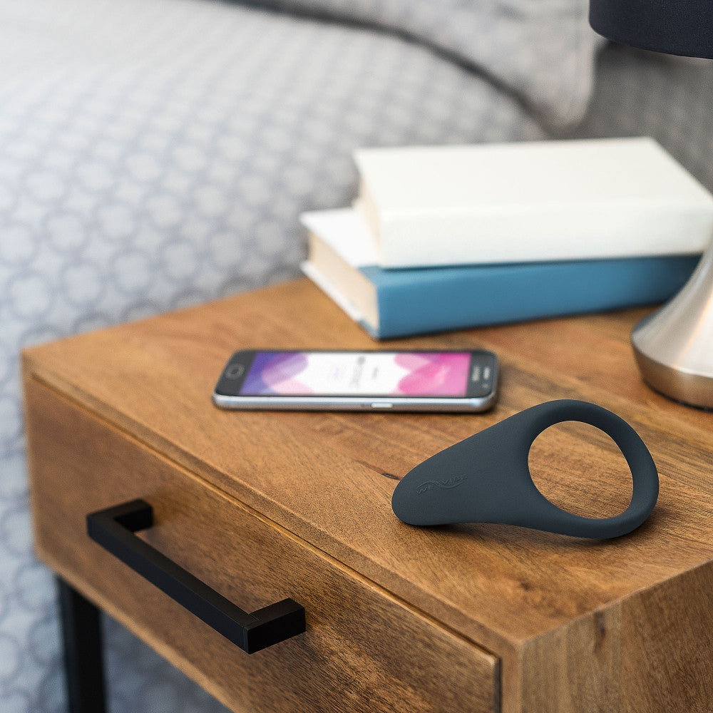 Anneau vibrant connecté Verge - Gris