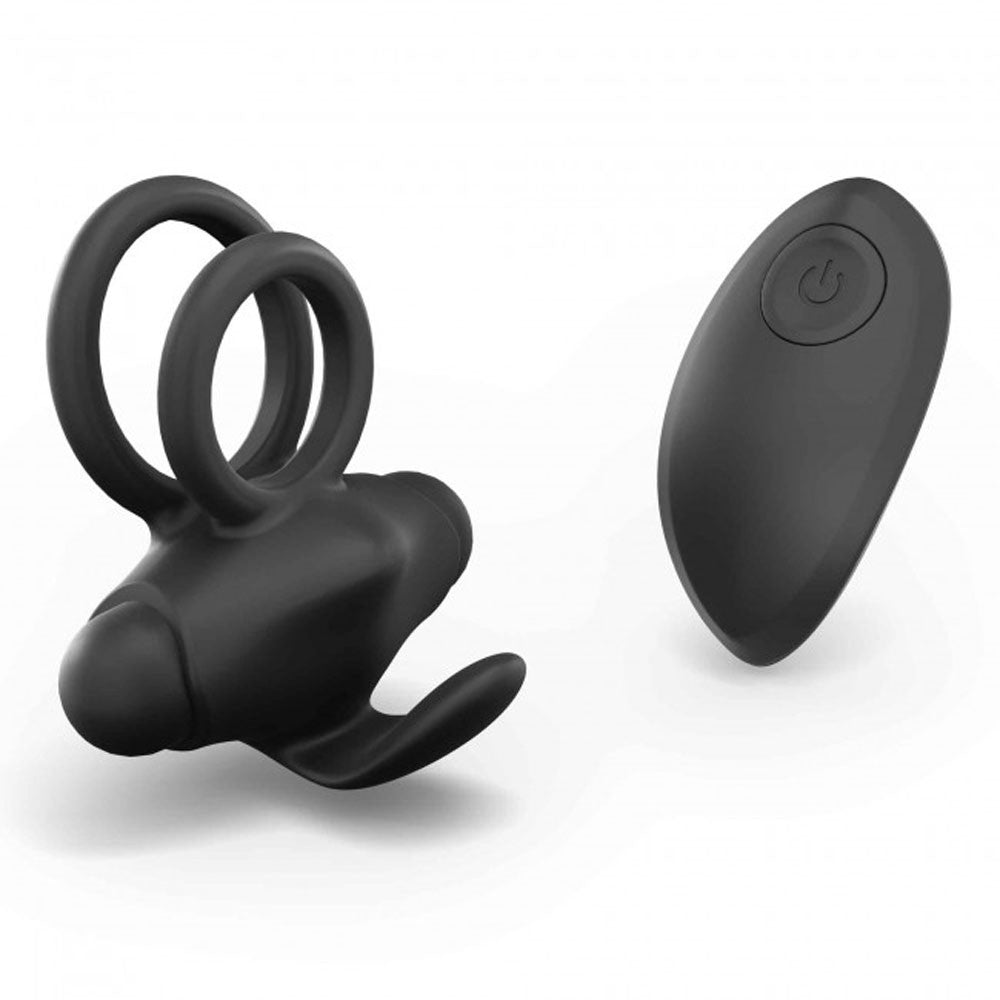 Remote -controlled vibrant ring mr & mrs vibe love to love - Ring Vibrating remote controlled Mr & Mrs Vibe