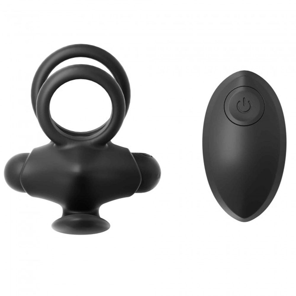 Remote -controlled vibrant ring mr & mrs vibe love to love - Ring Vibrating remote controlled Mr & Mrs Vibe