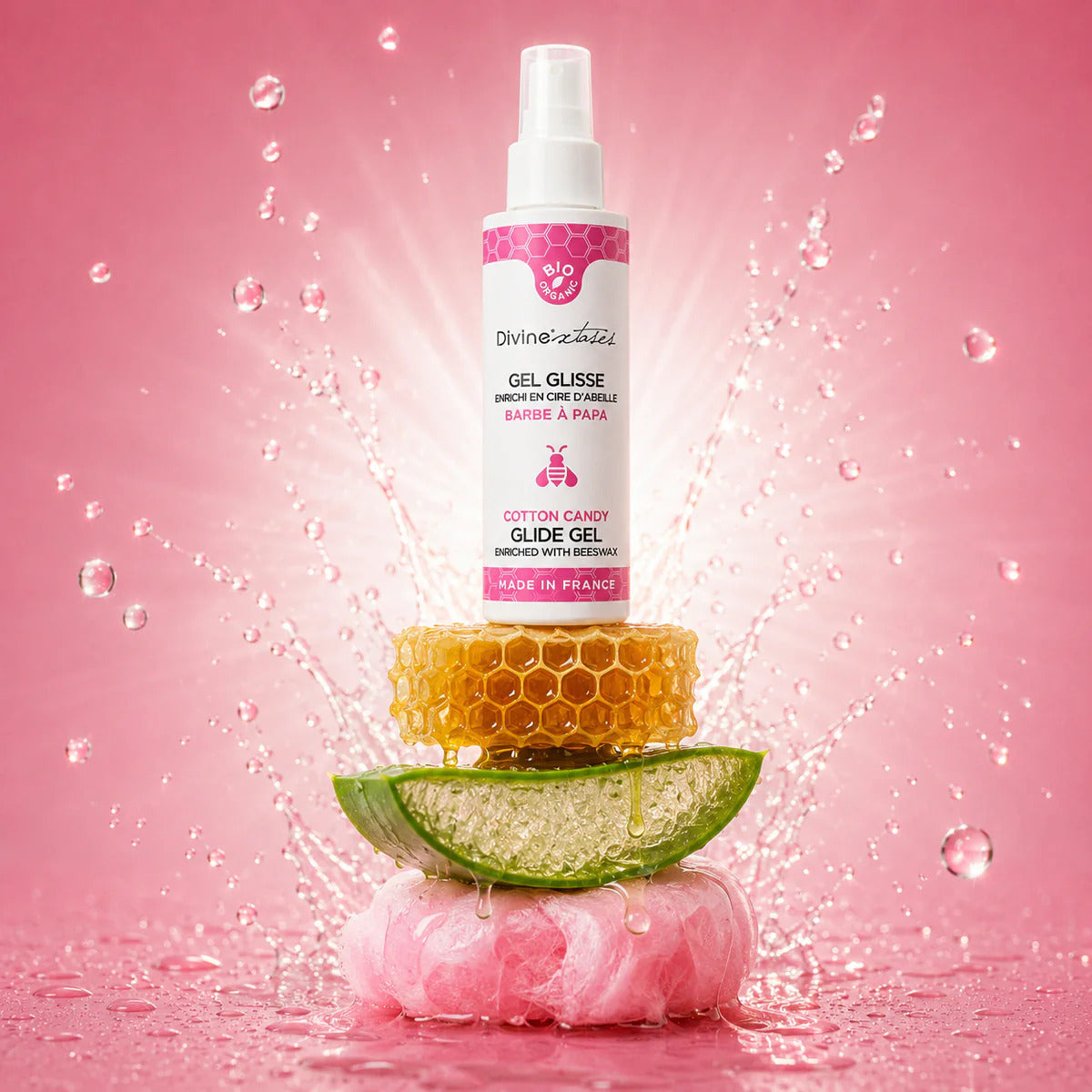Lube Gel Glide Candy Floss Divinextases