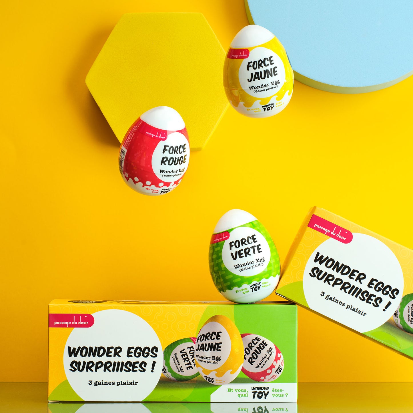 Box of 3 surprise eggs Wonder Eggs - Box of 3 Wonder Eggs Surprise Eggs