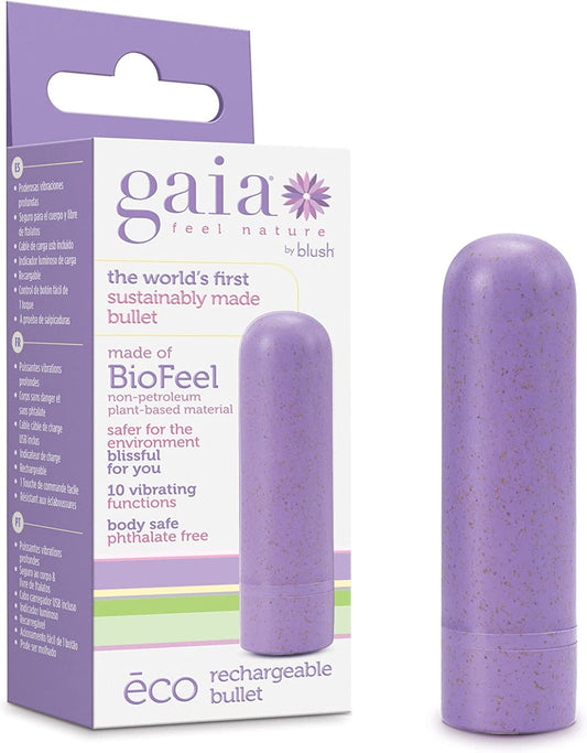 Rechargeable eco-friendly bullet Gaia