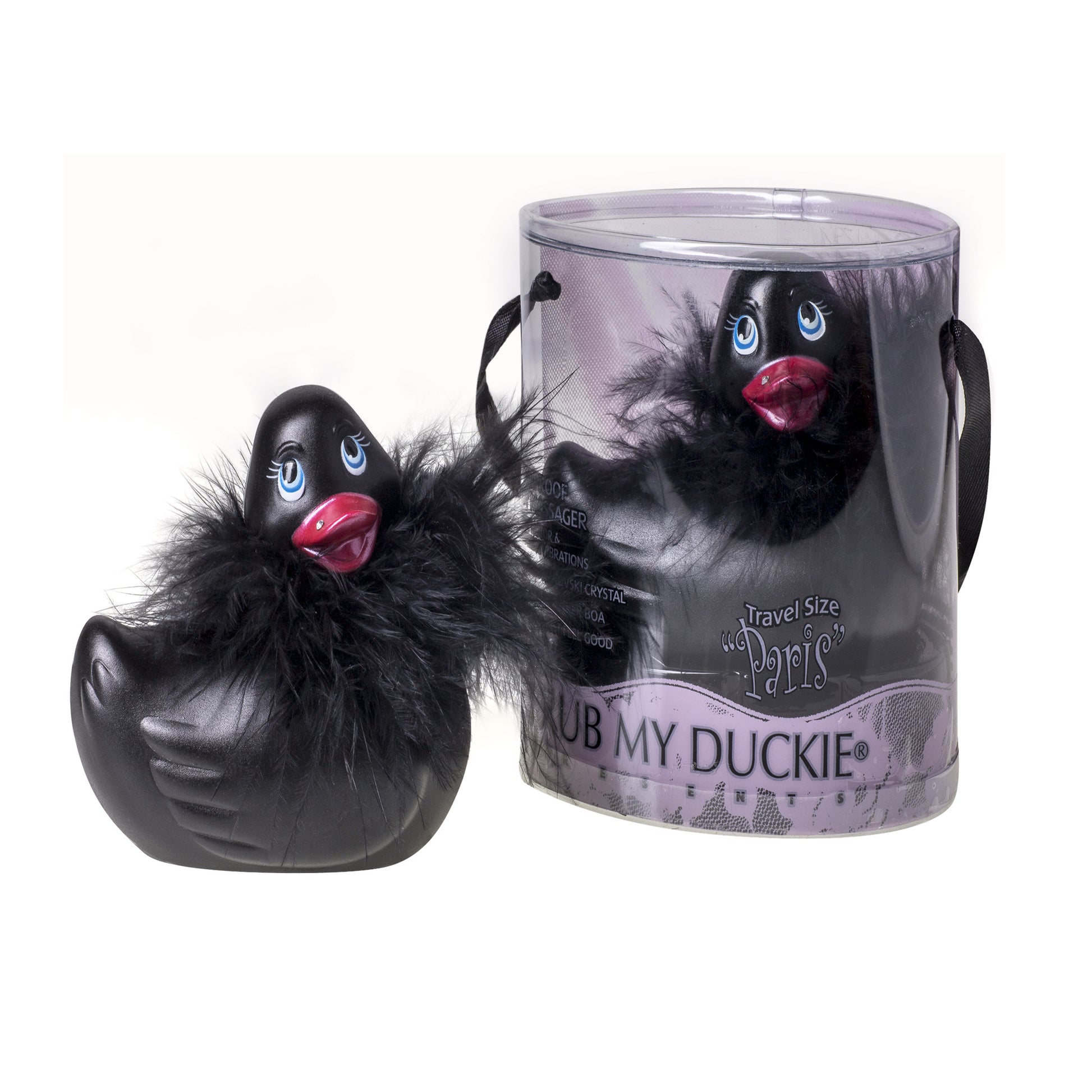 Duck Mini Paris Duckie from Big Teaze Toys - Black