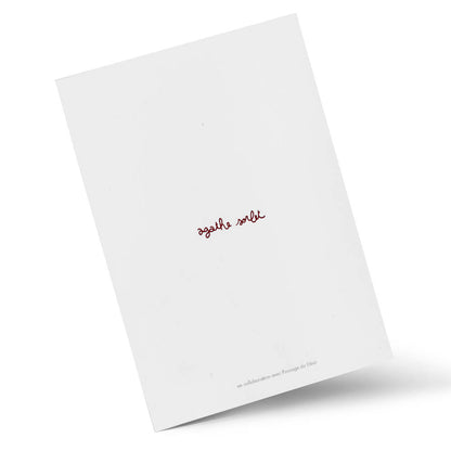 Love card Agathe sorlet - I love you