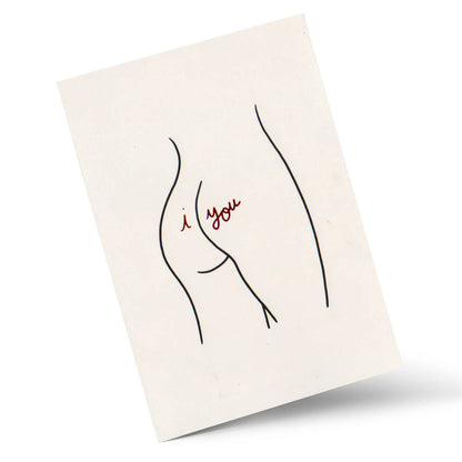 Love card Agathe sorlet - I love you