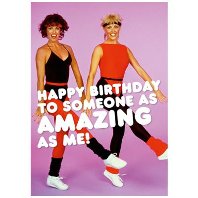 Dean Morris birthday card - Someone amazing as me