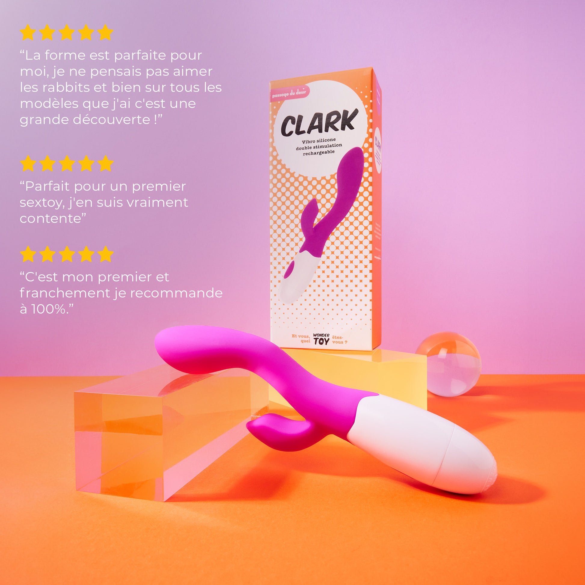Clark Silicone Rabbit