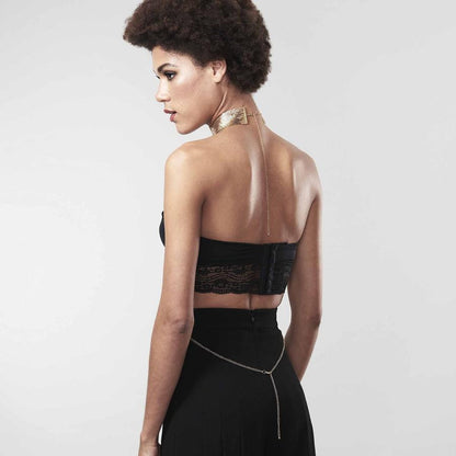 Metal desire necklace of Bijoux Indiscrets - Gold