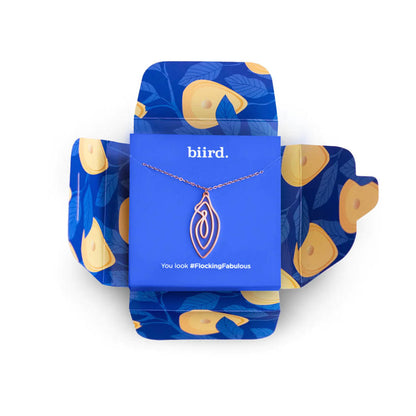 Vulva collar pink gold vulvii