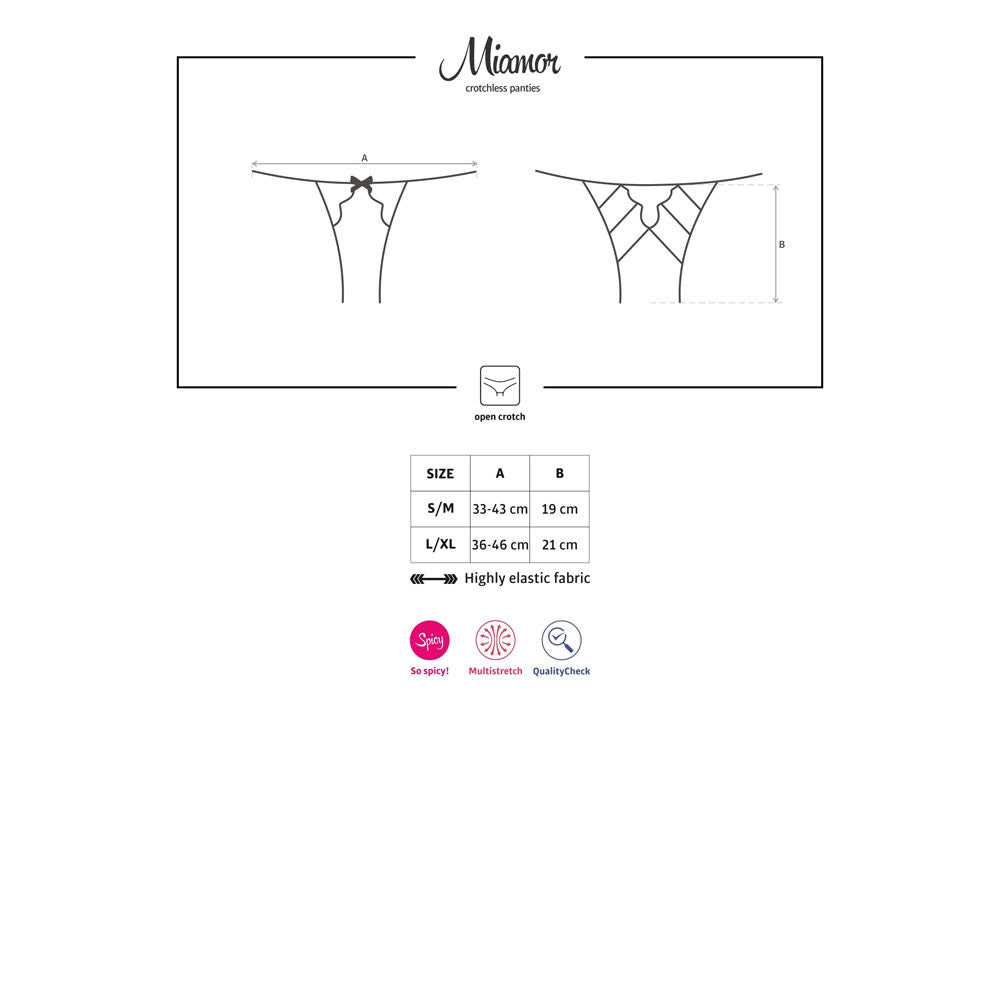 Miamor panties mad opening Obsessive - S/M