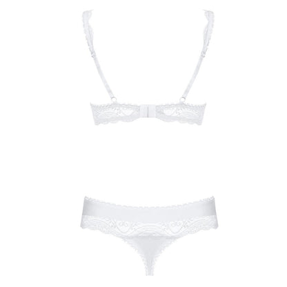 Ensemble ouvert Miamor Obsessive - Blanc
