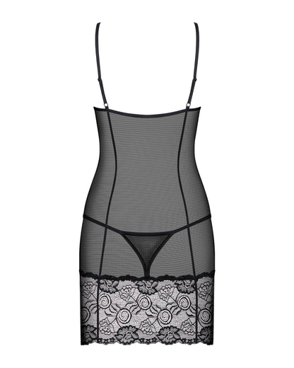 Alluria Chemise & Thong — Obsessive - Alluria Chemise & Thong — Obsessive