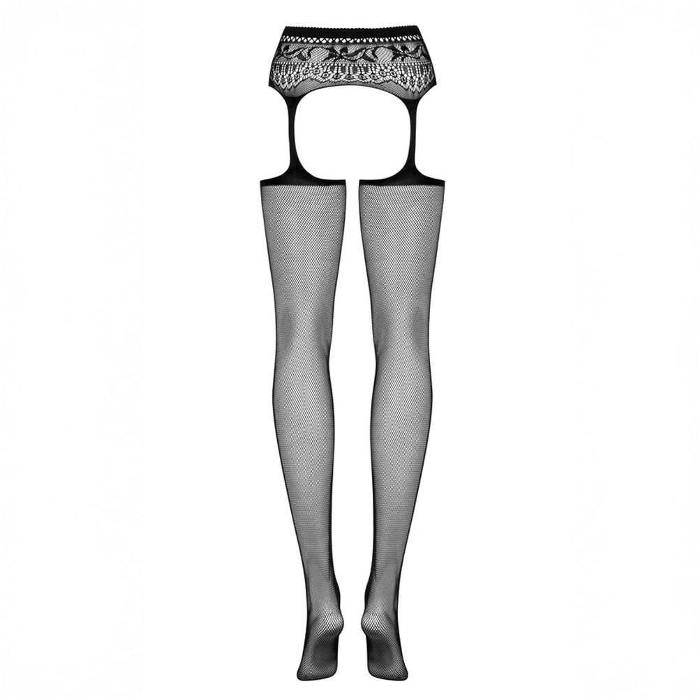 Collants S307 effet porte-jarretelles Obsessive