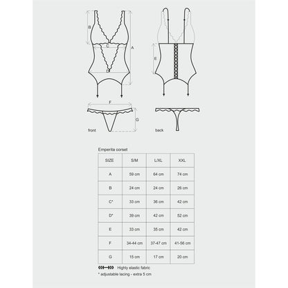 EMPERITA WEEK Obsessive - XXL
