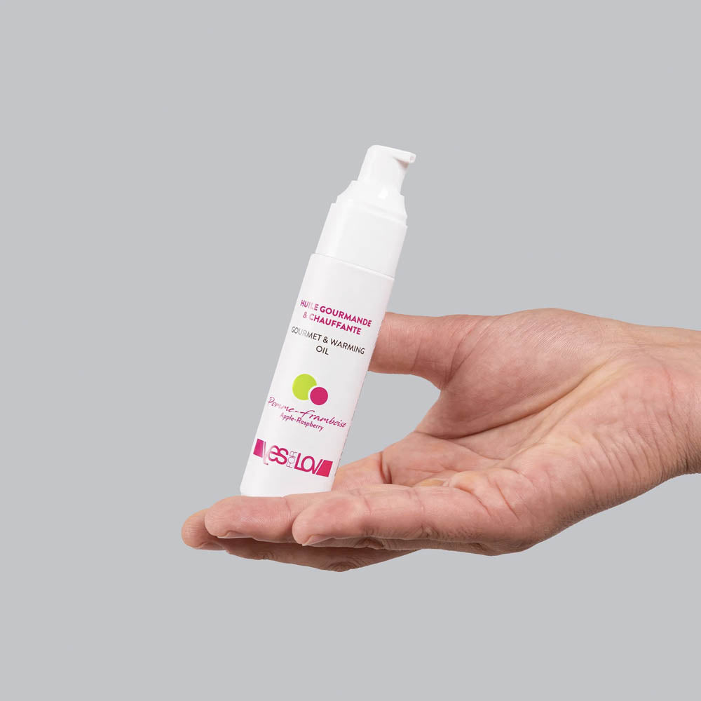 Smakelijke en verwarmende olie YESforLOV - Appel-framboos