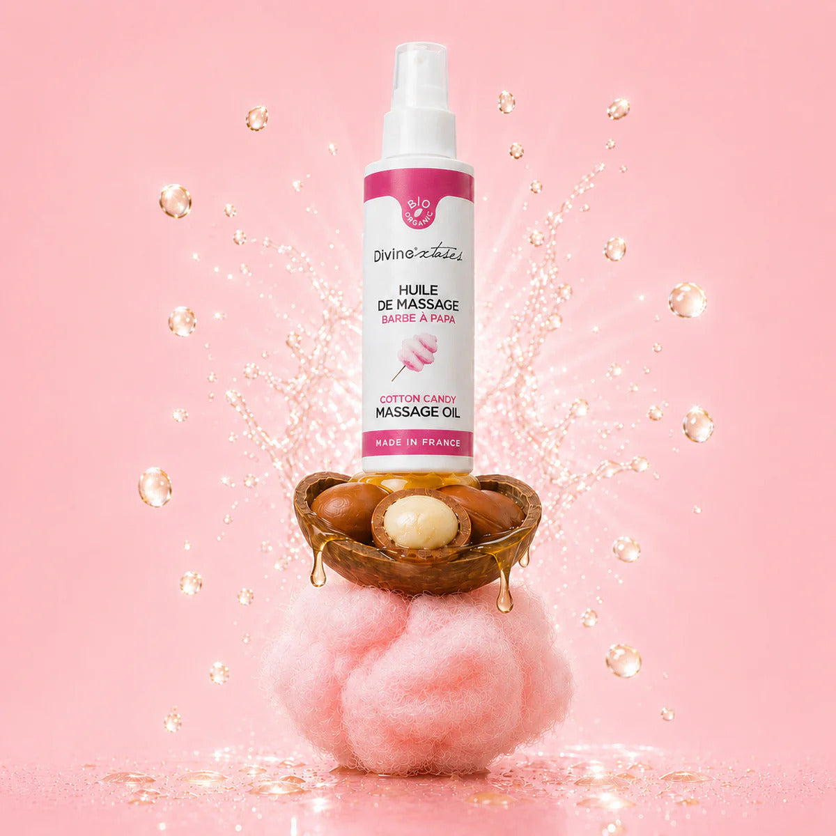 Indulgent Candy Floss Massage Oil