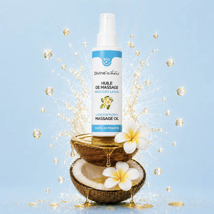 Indulgent organic Monoï massage oil