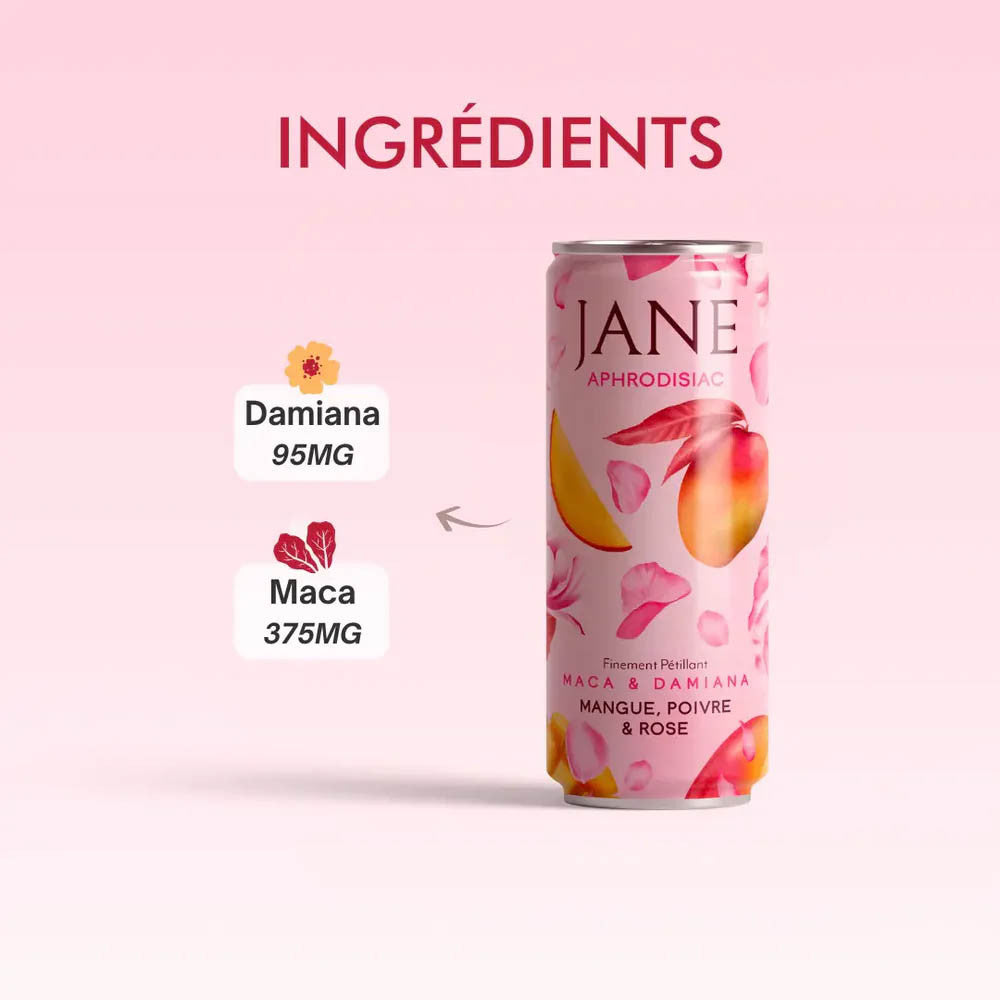 Jane Aphrodisiac sparkling drink - Mango