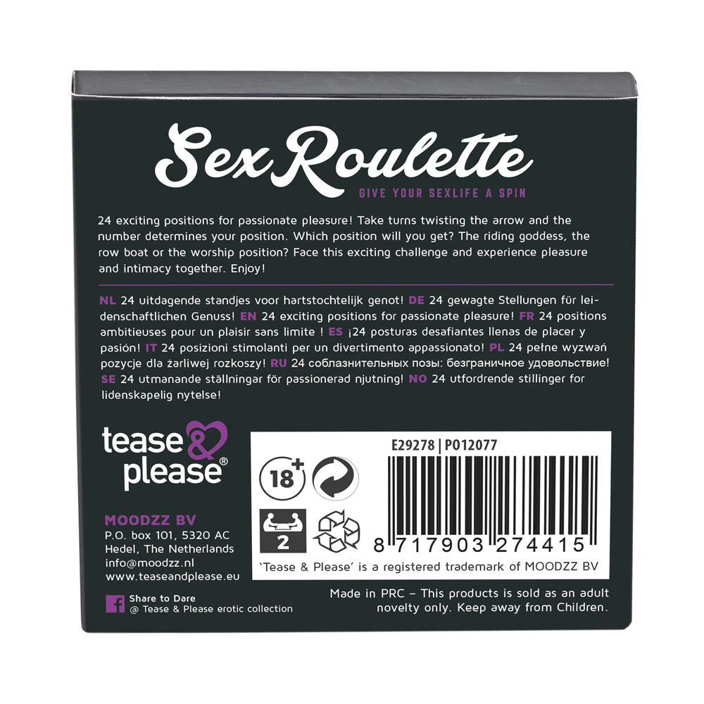 Sex Roulette Kamasutra Game