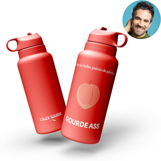 Die Trinkflasche Ass von Alex Goude