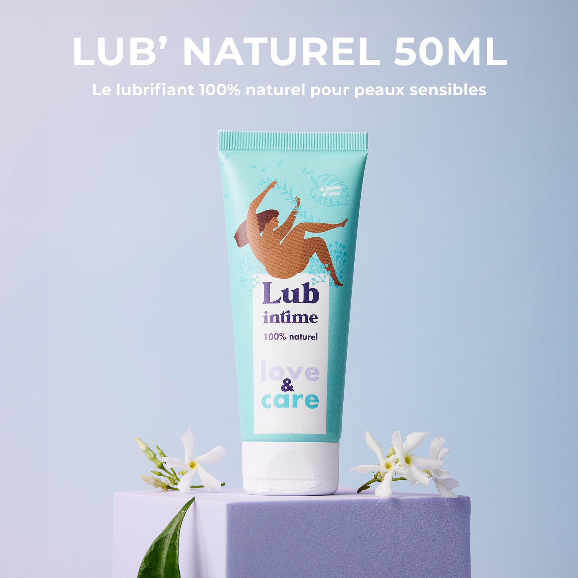 Lubrifiant 100% naturel Love&Care - 50 ml
