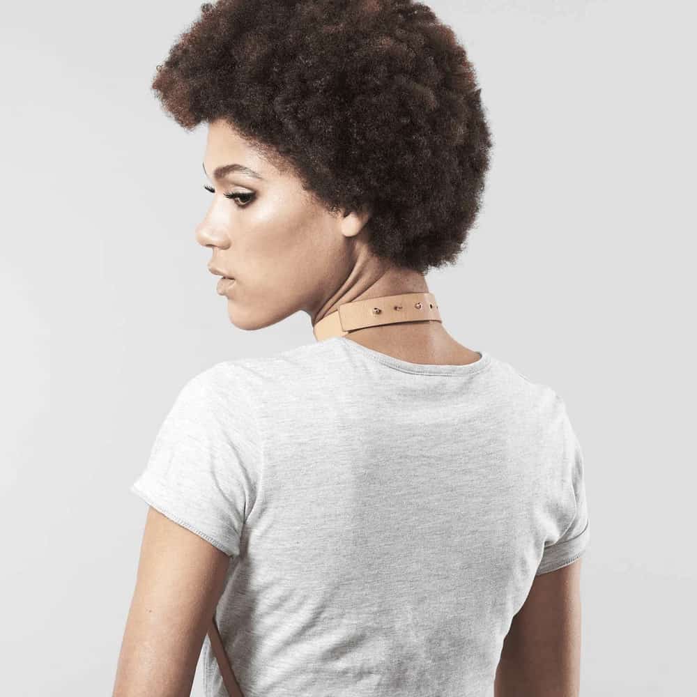 Harnais H BDSM Maze - Brown