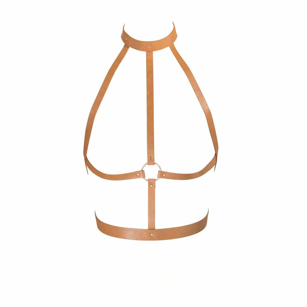 Harnais H BDSM Maze - Brown