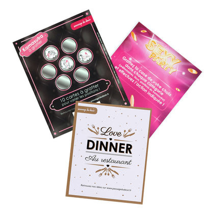 Mix de Jeux de grattage coquins