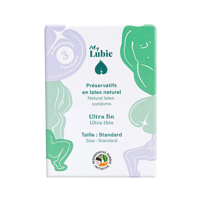 3 ultra-thin standard condoms My Lubie 