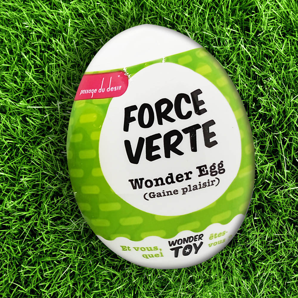 Œuf de mastrubation surprise Wonder Egg - Vert