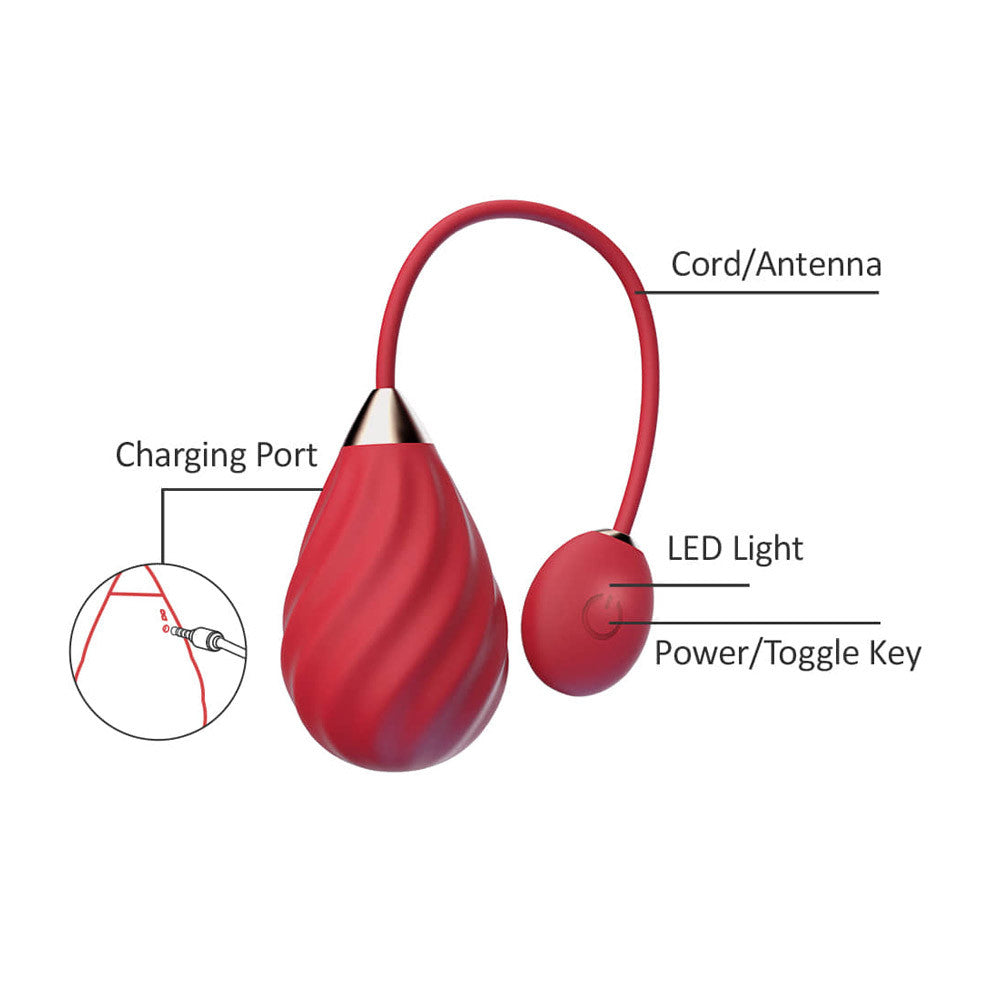 Connected vibrant egg sundae