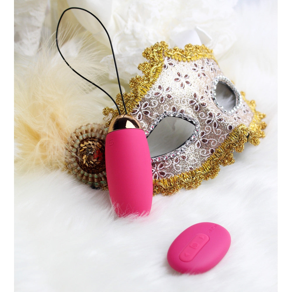 Oeuf vibrant télécommandé Elva - Rose