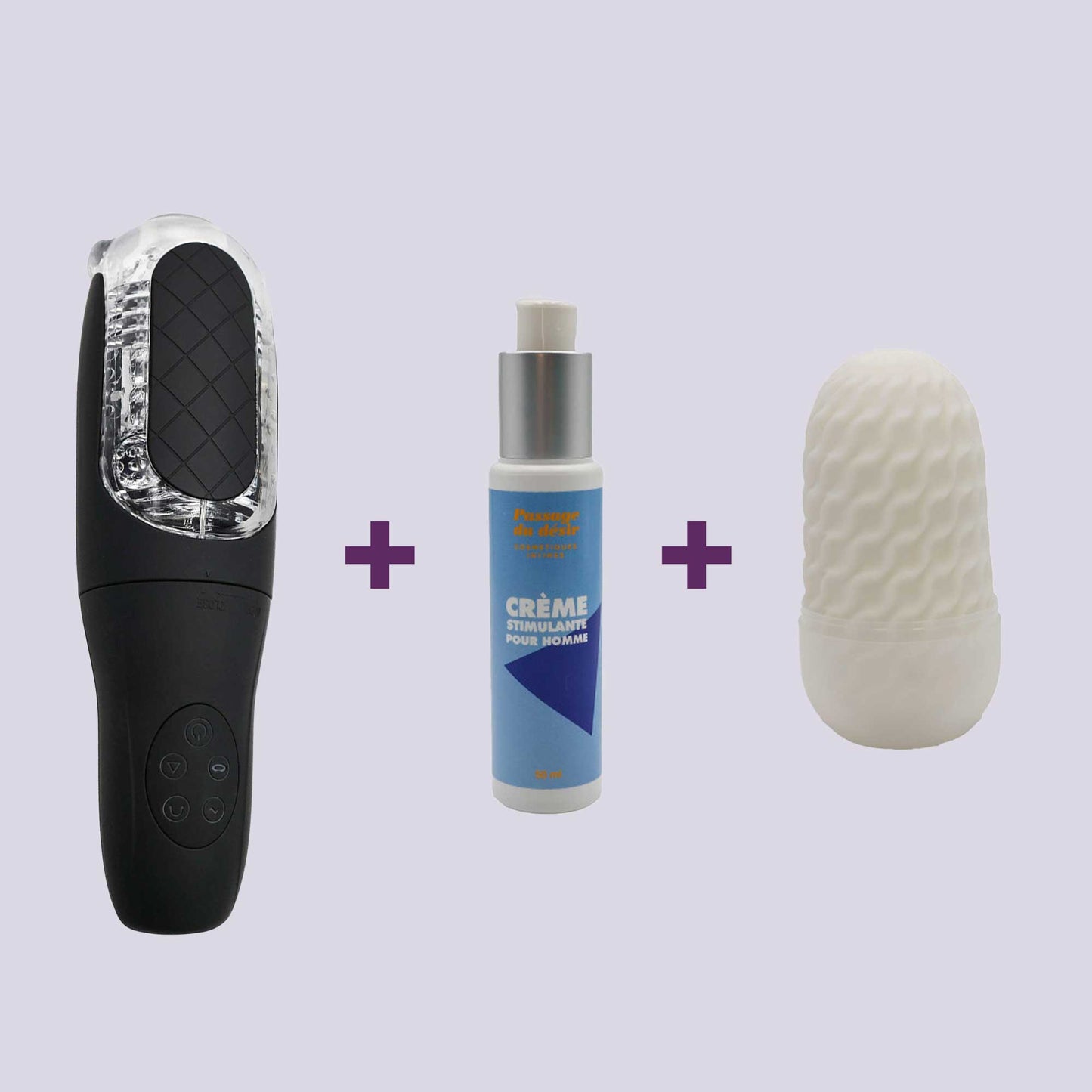 Luz + Onï + Men's Stimulating Cream - Pack Luz + Onï + Stimulating cream for men